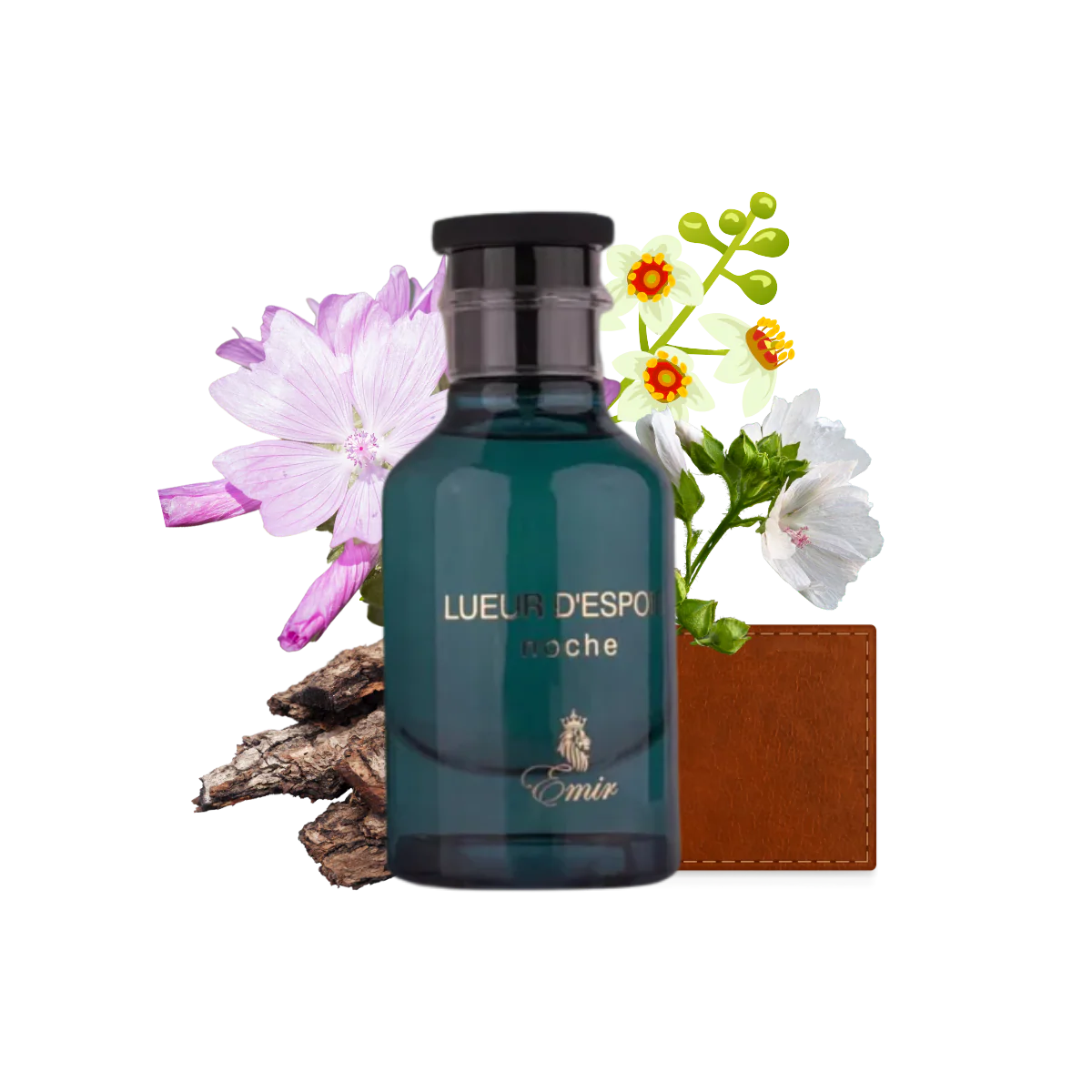 Woody Oriental Fragrance with Oud, Incense, Leather and Musk Notes