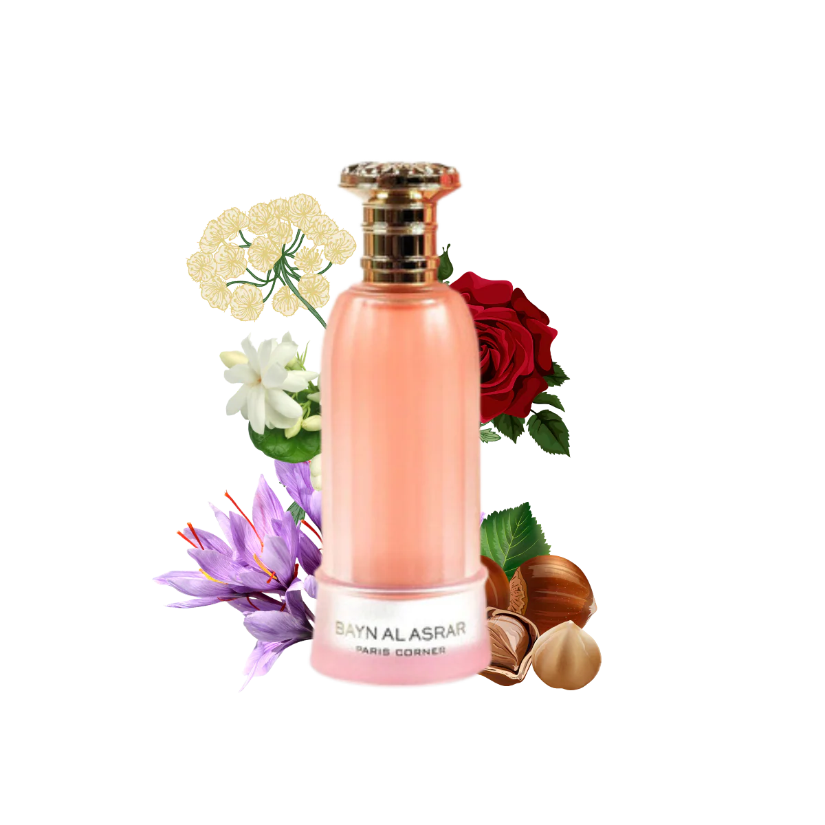 Fruity Floral Unisex Fragrance with Pear, Rose, Saffron and Vanilla
