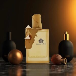 Alternative view of Woody Leather Fragrance with Bergamot, Saffron, Patchouli and Musk